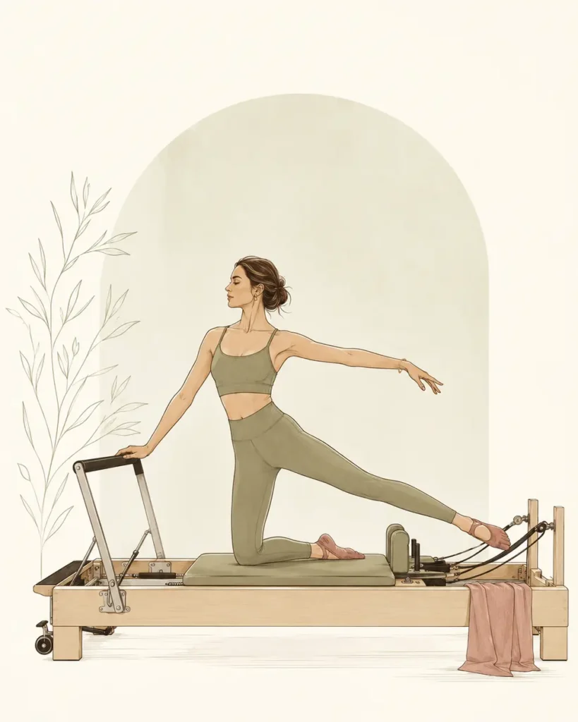Reformer Pilates óra a Renée Pilates stúdióban